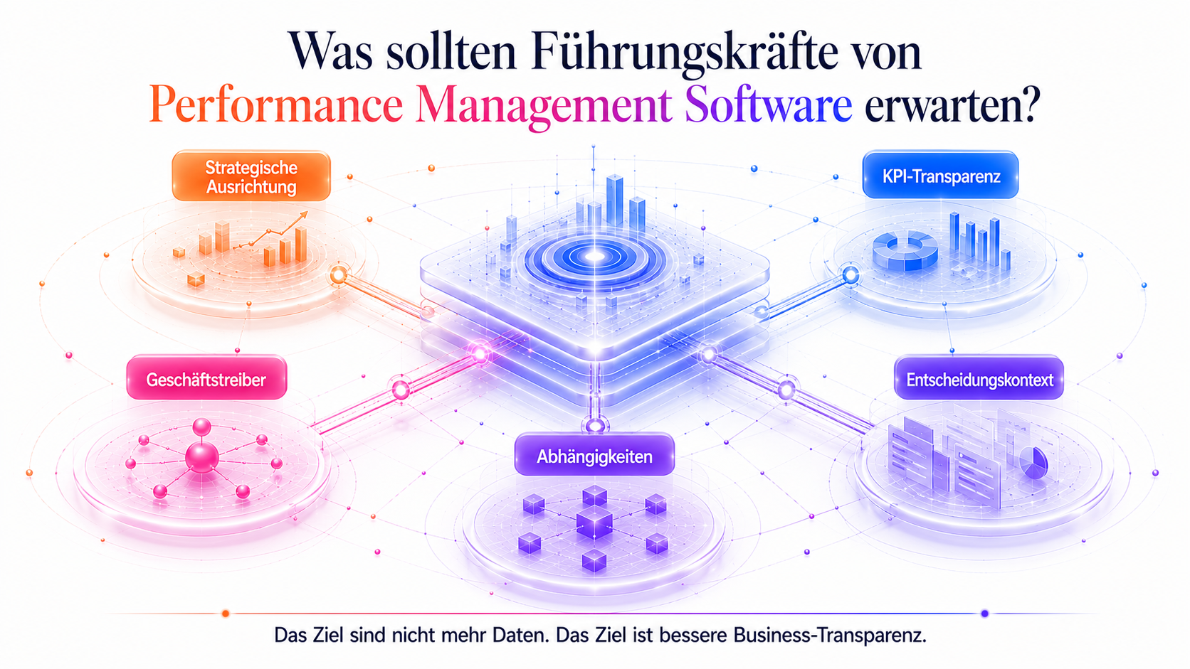 What should executives expect from performance management software?
