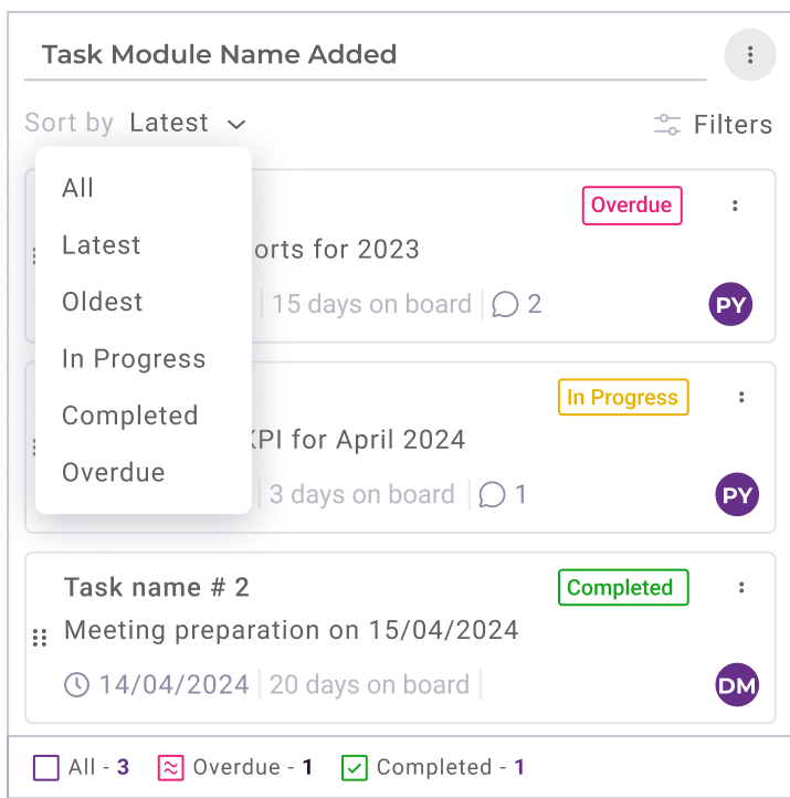 Task Module
